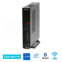 Ordinateur OptimX T100 - H610 MiniPC Intel® Core™ i7-14700 jusqu'à 5.40Ghz, 16GB DDR4 Memory, 512GB SSD, Wi-Fi, Bluetooth, Integrated Video Intel® UHD Graphics