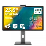 All-in-One OptimX Q800, Intel Core i5-10400 2,90 - 4,30 GHz, 16 GB DDR4, 512 GB SSD M.2 NVME, 23,8 Zoll IPS Full HD (1920x1080) Touchscreen, Webcam + Windows 11 Pro