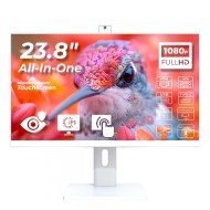 All In One OptimX M238H, Intel Core i5-10400 2,90 - 4,30GHz, 16GB DDR4, 512GB SSD M.2 NVME, 23,8 Zoll IPS Full HD TouchScreen (1920x1080), Webcam + Windows 11 Pro