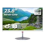 All in One OptimX Pro QD40 23,8 Zoll Intel N100 Generatia a 12-a bis zu 3,4 GHz Prozessor, 16 GB DDR4, 512 GB SSD, Full HD (1920x1080), Wi-Fi, Bluetooth, Lautsprecher, Schlank, Weiß