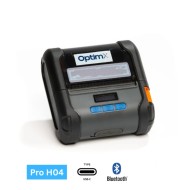 Prenosni tiskalnik računov in etiket OptimX Pro H-04, 80 mm, hitrost tiskanja 100 mm/s, baterija 2000 mAh, USB, Bluetooth