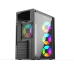 OptimX Prime Gaming Case, ATX, 4x RGB Fan, Premium Design Mid Tower, Without Power Supply