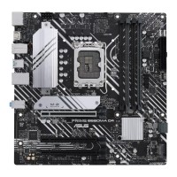 Rabljena matična plošča Asus PRIME B660M-A D4, podnožje LGA1700 za Intel generacijo 13.12.14, mATX, Shield, hladilnik