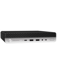 Refurbished Calculator HP ProDesk 600 G5 MiniPC, Intel Core i3-9100T 3.10 - 3.70GHz, 8GB DDR4, 256GB SSD, Windows 11 Pro