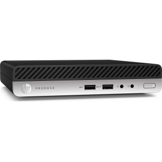 Computer Refurbished HP ProDesk 400 G5 Mini PC, Intel Core i3-9100T 3.10 - 3.70GHz, 8GB DDR4, 256GB SSD + Windows 11 Pro