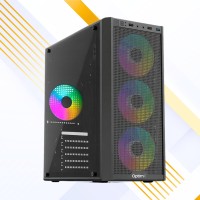 OptimX Prime 3 – Obudowa ATX Premium Design, hartowane szkło i 4 wentylatory RGB