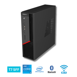 Computer da ufficio OptimX T7-14450HX SFF, Intel® Core™ i5-14450HX fino a 4.8Ghz, 16GB DDR4, 512GB SSD, Wi-Fi, Bluetooth, Windows 11 Pro