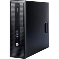 Ordinateur de bureau HP EliteDesk 800 G2 SFF d'occasion, Intel Core i5-6500 (3,20-3,60 GHz), 8 Go de mémoire DDR4, HDD de 500 Go