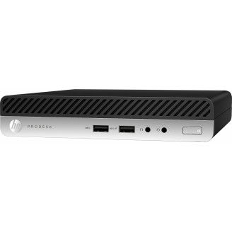 Ανακαινισμένος υπολογιστής HP ProDesk 400 G5 Mini, Intel Core i5-9500T 2.20 - 3.70 GHz, 8 GB DDR4, 256 GB M.2 SSD, Windows 11 Pro