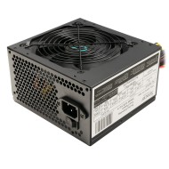New SPACER True Power TP50 500W Power Supply, Active PFC, 120mm Fan, MB (20+4) x1, CPU (4+4) x1, PCI-E (6+2) x2, SATA x5, Molex x1