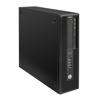 Station de travail reconditionnée HP Z240 SFF, Intel Core i7-6700 3,40 - 4,00GHz, 8Go DDR4, 256Go SSD, Windows 10 Home