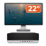 HP EliteDesk 800 G4 SFF Used Computer Package, Intel Core i5-8500 3.00 - 4.10GHz, 8GB DDR4, 256GB SSD + 22