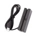 OptimX Pro-MS580 magnetic card reader, USB 2.0, compatible with Windows and Mac OS