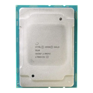 Processor Server Used Intel Xeon Gold 5118, 2.30 - 3.20GHz, 12 Cores, 16.5 MB L3 Cache