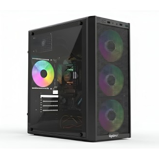 OptimX Gold Gaming PC System, Intel Core i3-9100 3.60 - 4.20GHz, 16GB DDR4, 512GB SSD, Nvidia RTX 3050 6GB, Windows 11 Pro