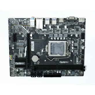 Placa de baza OptimX Pro H410, TPM 2.0, Socket LGA 1200, compatibila cu procesoare Intel Gen 10, DDR4 Placa de baza OptimX Pro H410, TPM 2.0, Socket LGA 1200, compatibila cu procesoare Intel Gen 10, DDR4