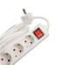 Przedłużacz dystansowy PP-5-30, Schuko x 5, kabel 3m, 16A, zabezpieczenie przed dziećmi, biały Przedłużacz dystansowy PP-5-30, Schuko x 5, kabel 3m, 16A, zabezpieczenie przed dziećmi, biały