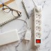 Przedłużacz dystansowy PP-5-30, Schuko x 5, kabel 3m, 16A, zabezpieczenie przed dziećmi, biały Przedłużacz dystansowy PP-5-30, Schuko x 5, kabel 3m, 16A, zabezpieczenie przed dziećmi, biały