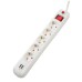 Αποστάτης PP-5-18-Καλώδιο επέκτασης USB, USB 2.1 Γρήγορη φόρτιση x 2, Schuko x 5, καλώδιο 1,8 m, 16A, προστασία παιδιών, προστασία από υπερτάσεις, λευκό Αποστάτης PP-5-18-Καλώδιο επέκτασης USB, USB 2.1 Γρήγορη φόρτιση x 2, Schuko x 5, καλώδιο 1,8 m, 16A, προστασία παιδιών, προστασία από υπερτάσεις, λευκό