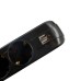 Abstandshalter PP-5-18B-USB VERLÄNGERUNGSKABEL, USB 2.1 Schnellladung x 2, Schuko x 5, 1,8m Kabel, 16A, Kinderschutz, Überspannungsschutz, schwarz
