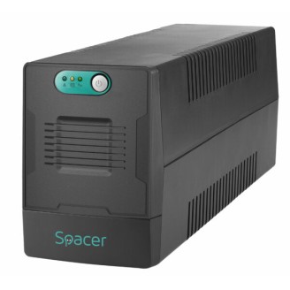 UPS Spacer Line Interactive without management, 1500VA/900W, AVR, 4 x Schuko sockets, LED status indication, 2 x 12V/9Ah batteries