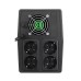 UPS Spacer Line Interactive without management, 1500VA/900W, AVR, 4 x Schuko sockets, LED status indication, 2 x 12V/9Ah batteries