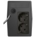 UPS Spacer Line Interactive without management, 600VA/360W, AVR, 2 x Schuko, LED indicator, 1 battery 12V/7Ah