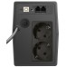 UPS Spacer Line Interactive with management, LCD, 800VA/480W, AVR, 2 x Schuko, 1 x 12V/9Ah battery, USB, RJ11/RJ45 combo