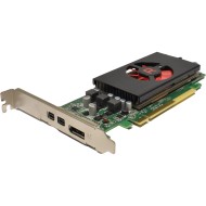 AMD FirePro RX 640 Used Video Card, 4GB GDDR5, 1 x Display Port, 2 x mini Display Port, DirectX 12.0, High Profile