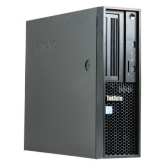 WorkStation Second Hand Lenovo ThinkStation P320 SFF, Intel Xeon E3-1225 V5 3.30GHz-3.70GHz, 16GB DDR4, 256GB NVME, Placa video nVidia Quadro P1000/4GB, Blu-Ray Writer, Windows 10 Pro