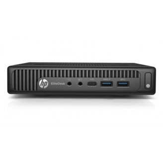 Ordinateur portable d'occasion HP EliteDesk 800 G2 Mini PC, Intel Core i3-6100T 3,20 GHz, 8 Go de RAM DDR4, SSD de 128 Go Ordinateur portable d'occasion HP EliteDesk 800 G2 Mini PC, Intel Core i3-6100T 3,20 GHz, 8 Go de RAM DDR4, SSD de 128 Go
