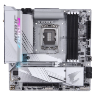 Gigabyte B760M AORUS ELITE X AX matična plošča, micro ATX, združljiva s procesorji Intel Gen 13 in 14, brez hladilnika, rabljena