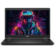 Laptop usato Dell Latitude 5490, Intel Core i5-8350U 1.70GHz, 8GB DDR4, SSD da 256GB, HD da 14 pollici, webcam, Grade A-