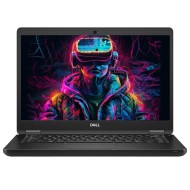 Ordinateur portable d'occasion Dell Latitude 5490, Intel Core i5-8350U 1,70 GHz, 8 Go de RAM DDR4, SSD de 256 Go, écran HD de 14 pouces, webcam, Grade A-