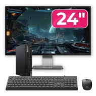Rabljeni mini PC paket Lenovo ThinkCentre M70q, Intel Pentium Gold G6400T 3,40GHz, 8GB DDR4, 256GB SSD NVMe + 24