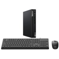 Mini PC odnowiony Lenovo ThinkCentre M70q G3, Intel Core i5-12600T 2.10 - 4.60GHz, 8GB DDR4, SSD 256GB NVMe + Windows 11 Pro + klawiatura i mysz OptimX Pro KM500 na prezent