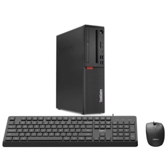 PC ricondizionato Lenovo ThinkCentre M720s SFF, Intel Core i5-9400 2.90-4.10GHz, 8GB DDR4, 256GB SSD NVMe + Windows 11 Pro + OptimX Pro KM500 tastiera e mouse