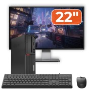Gebraucht-PC-Paket Lenovo ThinkCentre M720s SFF, Intel Core i5-9400 2,90–4,10 GHz, 8 GB DDR4, 256 GB SSD NVMe + 22