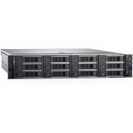 Dell R740XD Refurbished Server, 2x Intel Xeon Gold 6140 18-Core 2.30 - 3.70GHz, 64GB DDR4, 2x SSD 500GB Samsung EVO + 8 x 10TB HDD SAS/7.2k, Perc H730mini/1GB, 2x 1Gb Eth + 2 x 10Gb SFP+, iDRAC 9 Enterprise, 2x 1600W PSU