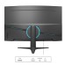Office LED Pro Curved 27-inch OptimX MT27Y-1 Monitor, Full HD 1920x1020, VGA, HDMI, Slim, NoFrame, LED