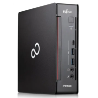 Used Computer Fujitsu Esprimo Q958 Mini PC, Intel Core i5-9500T 2.80 - 4.00GHz, 16GB DDR4, 256GB SSD