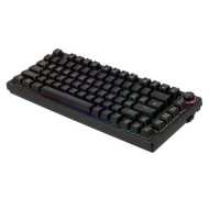 Tastatura Mecanica OptimX K999, wireless/usb type-c/bluetooth, RGB, 81 taste, Negru, bulk 