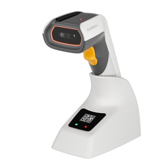 Kabelloser Barcode-Leser OptimX H310RC, 1D/2D/QR, Ladestation + Bluetooth + USB Typ-C, inklusive