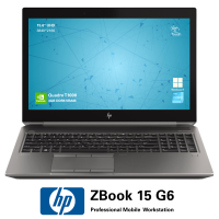 Prenovljen prenosnik HP ZBook 15 G6, delovna postaja, Intel Core i7-9850H 2.60 - 4.60GHz, 16GB DDR4, 512GB SSD, NVIDIA Quadro T1000 4GB, 15.6