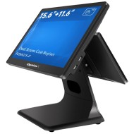 Sistem POS OptimX PRO RS623-2 DualScreen, Intel N100 pana la 3.4GHz - Generatia a 12-a, 8GB DDR4, 128 SSD, Full HD DualScreen 15.6 - 11.6 inch Touchscreen + Win 11 Pro