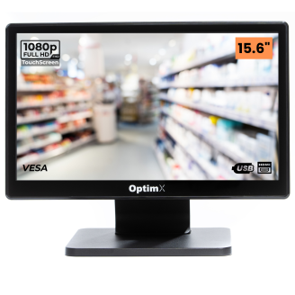 Monitor Touchscreen POS OptimX Pro MY156, 15.6