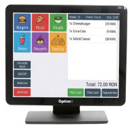 Monitor POS Touchscreen Profesional OptimX Pro MY17, 17