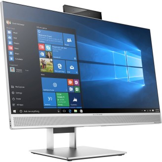 All In One Refurbished HP EliteOne 800 G4, 23.8 Inch Full HD, Intel Core i3-8100T 2.40-3.10GHz, 16GB DDR4, 256GB SSD, Webcam, Picior universal + Windows 11 Pro