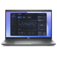 Station de travail mobile DELL Precision 3590 d'occasion, Intel Core Ultra 7 155U jusqu'à 4,80 GHz, 16 Go de mémoire DDR5, SSD de 512 Go, écran tactile FHD de 15,6 pouces, webcam