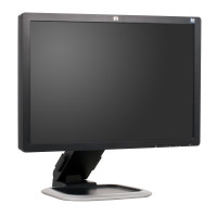 Monitor HP L2445w de segunda mano, 24 pulgadas LCD Full HD, VGA, DVI